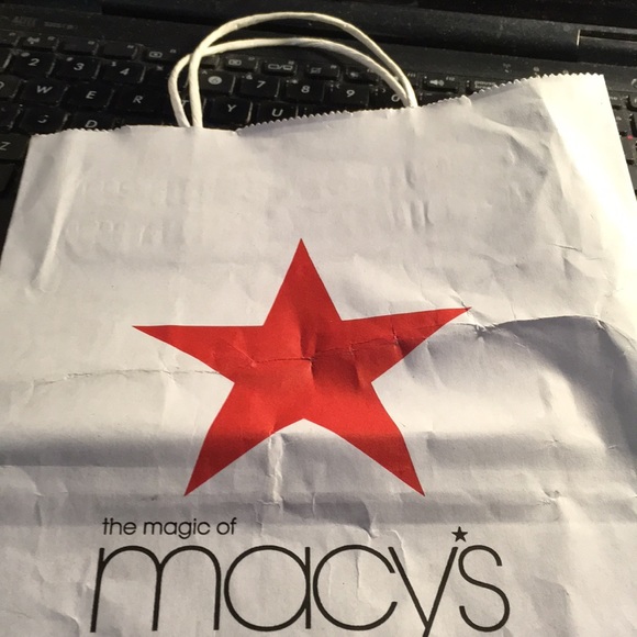Macy's Party Supplies Macys Shopping Bag Small Pre Owned Used Once